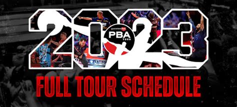 The World in addition to the <strong>PBA</strong> World Championship, the third major of the season. . Pba bowling 2023 schedule
